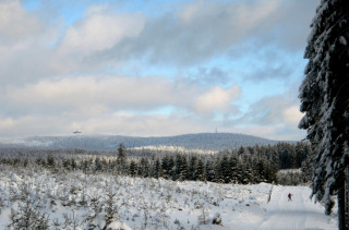 Fichttelberg z Mílovské silnice