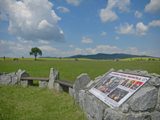 Krajina, kde došlo k čelnému střetnutí armád u Jankova.