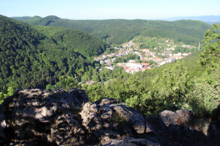 Vyhlídka na Trenčianské Teplice