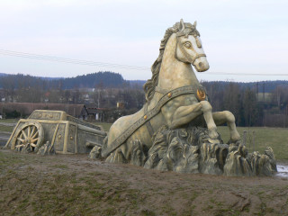 Kůň s povozem