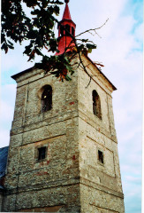 Letařovice – věž kostela sv. Jakuba