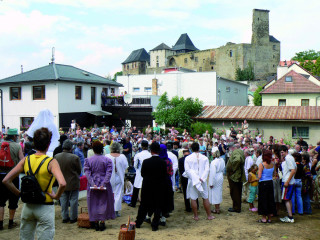 Odhalení sochy Jaroslava Haška