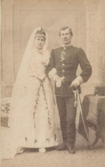 Josef Švejk s manželkou Růženou