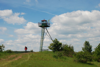 Vyhlídková trojnožka u Biskoupek