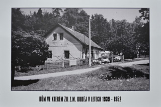 Radostovice, domek, v němž nějakou dobu bydlel Z. M. Kuděj