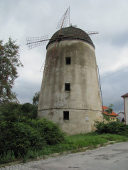 Větrný mlýn v Třebíči před rekonstrukcí