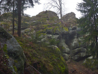 Bývalý hrad Karlsfried