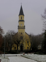 Kostel sv. Havla v městském parku