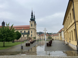 Areál velehradského kláštera je významnou cisterciáckou architektonickou památkou