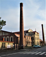 Stará čistírna odpadních vod – pohled z Papírenské ulice