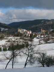 Bečov nad Teplou od jihu