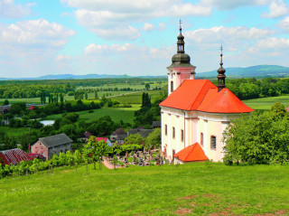 Konecchlumí, výhled od kostela sv. Petra a Pavla