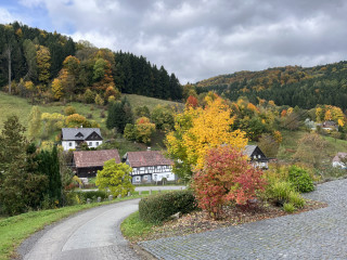 Pohled na střední část Kryštofova Údolí