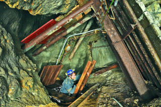 Dolomitový důl v Praze-Chuchli