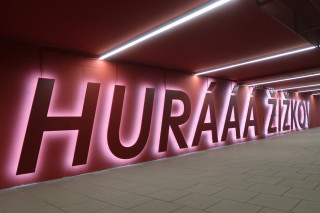 Cesta prodlouženým severním podchodem