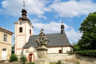 Kostel sv. Václava od jihu