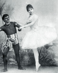 Giulietta Paltrinieri
a Augustin Berger
v baletu Excelsior.