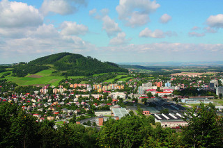 Bezručova vyhlídka poskytuje nádherné výhledy.