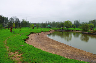 Areál zdraví je zelenou oázou jihovýchodního
okraje Sokolova