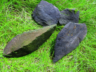 Nálezy metabazitových úlomků z Maršovického vrchu