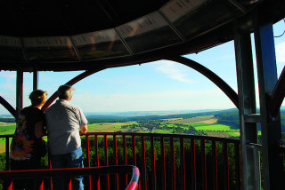 Panoramatický výhled z rozhledny