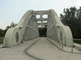 Darkovský most přes řeku Olši - Olzu