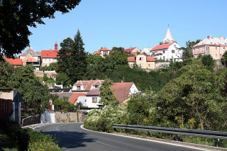 Celkový pohled na Týnec nad labem